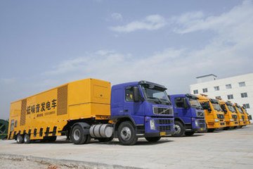 靖安发电车租赁-发电机组散热器铜质与铝质哪个散热好?