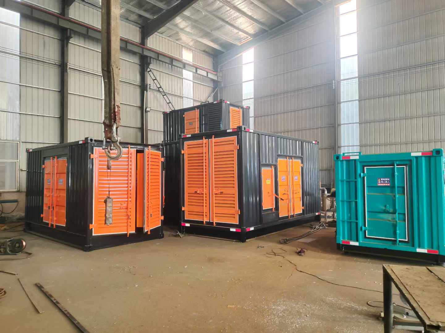 靖安500kw柴油发电机组可以带动多少功率设备？